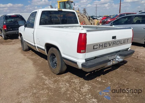 1990 Chevrolet Gmt-400 C1500 из США, поврежденный, VIN 1GCDC14K3LZ146113